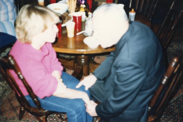 Anne Marie and Baba 