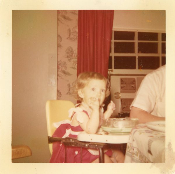 Lori celebrating her 1st birthday!