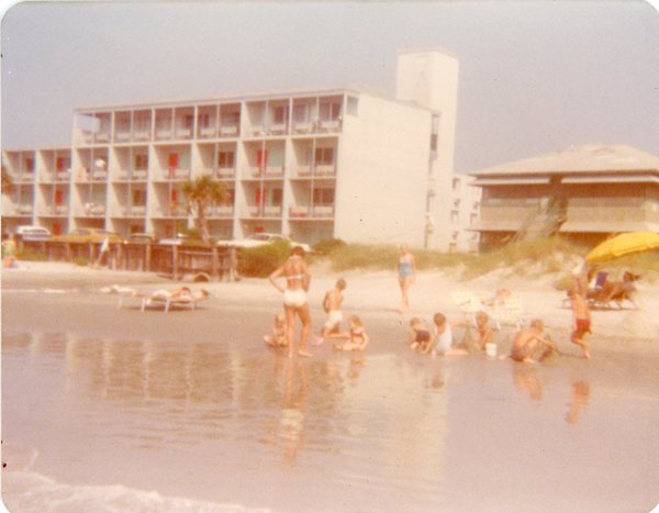 Family time at the Beach